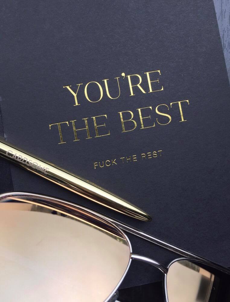 You're the best fuck the rest