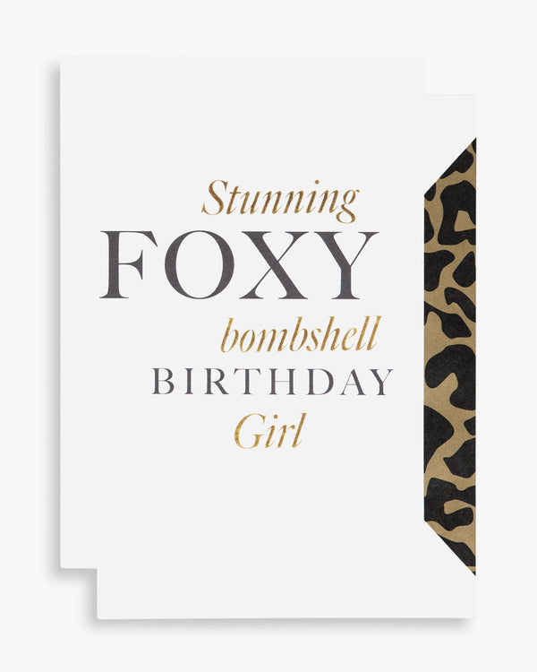 Stunning Foxy Bombshell Birthday Girl