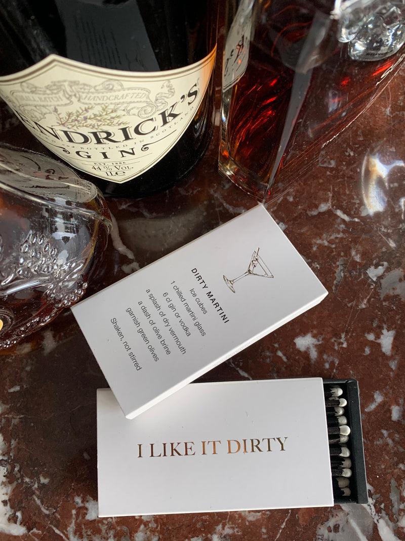I LIKE IT DIRTY (DIRTY MARTINI RECIPE)