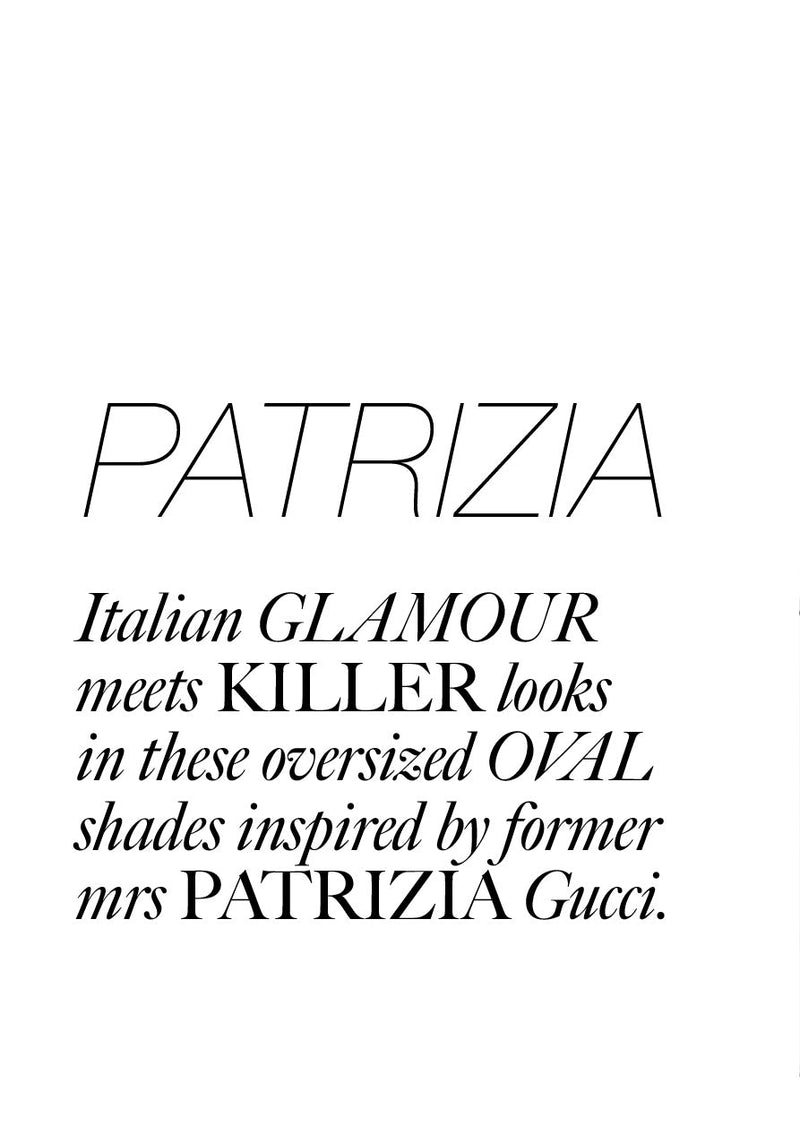 PATRIZIA, black/black